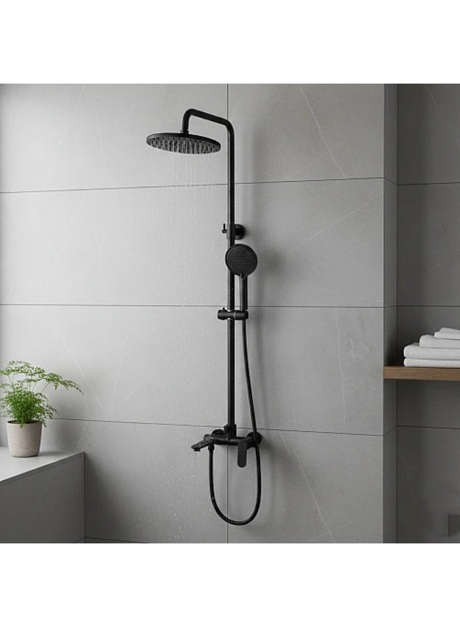 مساطر مع خلاط + سماعة مدور اسود - Image 1